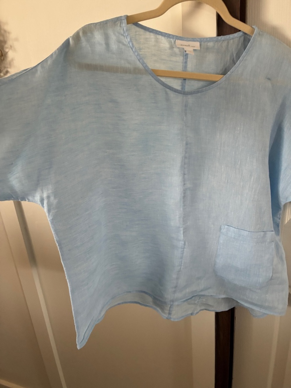 Pure Jill linen top